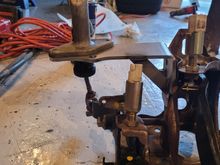 Mocked up, no holes for pin drilled yet. 