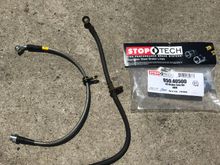 Stop tech rear brake hoses