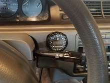 Ethanol content gauge installed where rear defrost used to be.