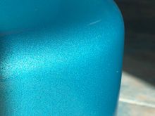 Paint in the sun. Really brings out the metallic.