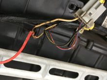 Realized they didn’t even use a connector and just twisted wires together.