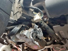 This was the worst of it. Texas chainsaw massacred the ignition. 