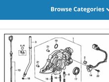 I just ordered a rear main seal from Honda (different picture), and ordered numbers: 3, 5, 13, 18. 