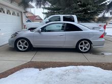 My 1st Civic! Lowered it and put on the 17" wheels. A blast to drive! Thinking K20, K24??