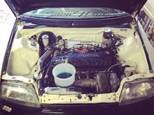 Finished the final coolant bleeding which means it’s ready for tune!