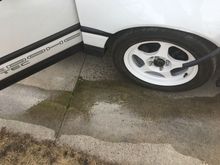 Surprised me that it still had green coolant in the core that came out at first.
