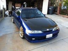 Garage - Blue by you 98 Boosted GSR JDM front end