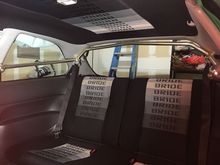 Top fuel bar , bride fabric