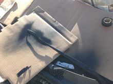 Blacked out the previously silver windshield wipers