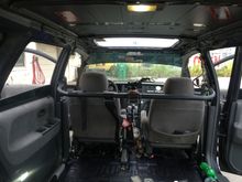 View from rear