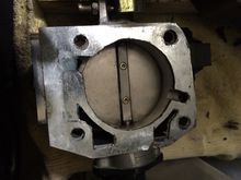 Here is the hack job gasket that came with the motor, at least it fits. I don't think it seals well on the bottom creating my problem