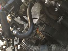 The new piece of hose fits better.