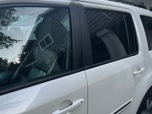 paint chipping above doors