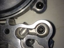 Top plug is where the thermo switch used to be.