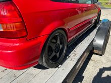 Washed the dust off. Needs paint correction. 