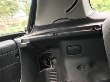 The general state of the car: certain things missing, other parts cracked or smashed. It's a beater for now