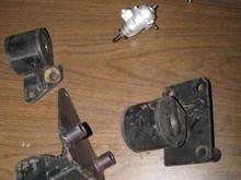 aem fuel rail, 750cc inj, aem fpr, n b series to ef  mounts yonaka motorsport...getin closer 2 d day
