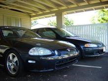 1994 Honda Si and Cx