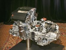 Accord Hybrid engne cutaway
