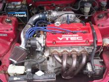 h22a1 swap with spoon headers'msd ignition, and intake