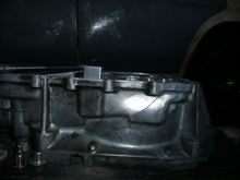cracked bottom of clutch housing as well