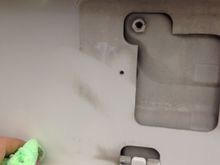 the whole car was nasty with this black stuff all over it. so I used autoglym super resin polish on the whole car a few times and i still need to do it a few more too but you will see in later up dates.