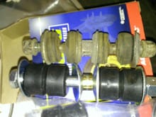 New Vs old sway bar links