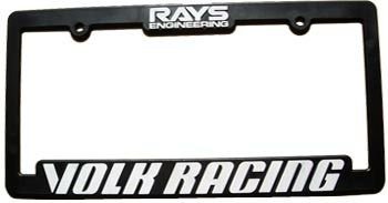 Wtb Og Rays Volk Racing License Plate Frame Honda Tech Honda Forum Discussion