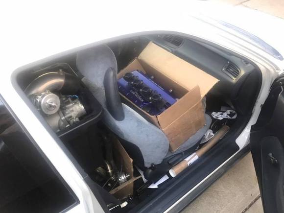 All packed up ready to swap!