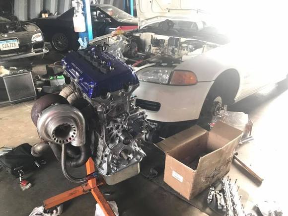 Turbo bolted on