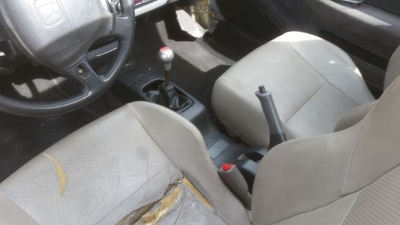 Ripped up drivers seat
Ha anybody got deals on leather??