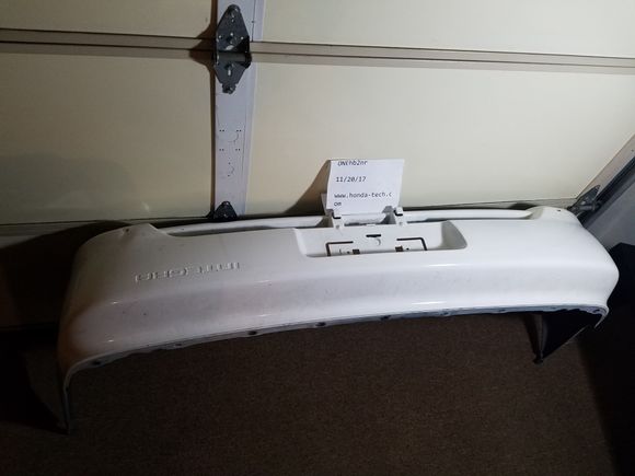 2000 Integra Type R Rear Bumper
*Good paint
*Small hole on each side bottom
$150 obo
