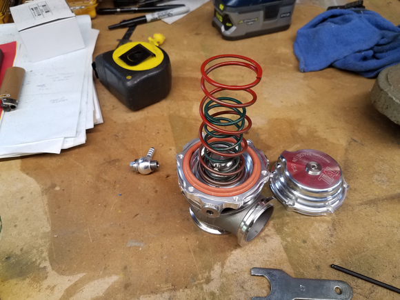 Changing WG springs