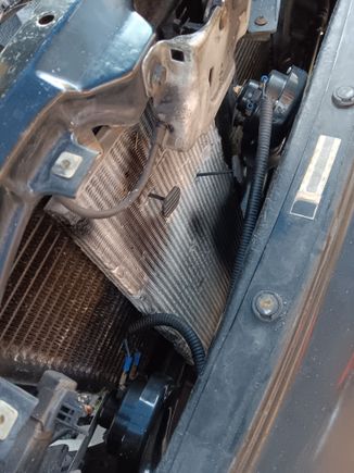 My $130 mechanic installed this...the hoses go thru the splash shield...