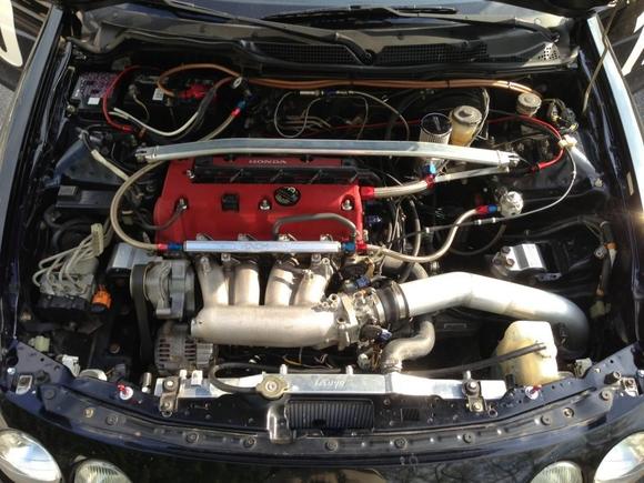 This was a DC5 ITR motor that it was a miracle accidentally finding.  It was hampered by a DC5 Type S (with Torsen axle) transmission.  Would've changed that out if I'd kept the car.