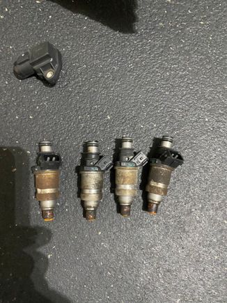 B18b1 stock injectors working - 50$