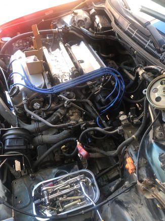 Cleaning throttle and ding installs 