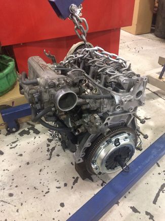 New bearings, rings, honed, decked, milled and rebuilt head.