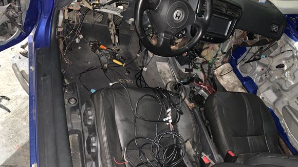 Everything felt trashed. So much wiring. My neck hurt. 