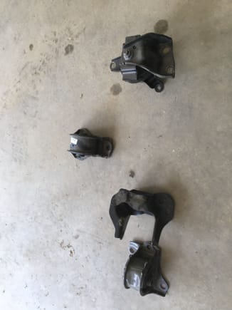Mounts (Anchor brand) and brackets for an EK Civic B series swap. They were bought new and were used 6month. $150.