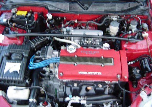 Poor mans Type-R swap: JDM ITR pistons, ITR crank, ITR trans. P73 ECU. 