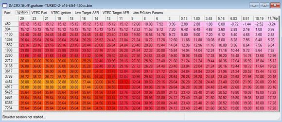 B16 - PR3 - OBD0 - GRAHAM - LOW CAM IGNITION - BRE SOFTWARE