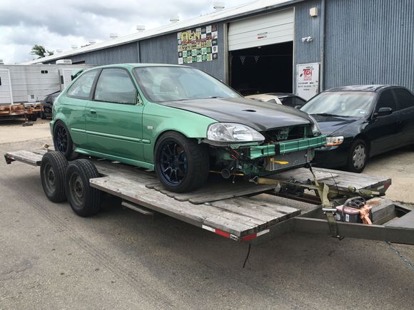 Posted up at AGN MOTORSPORTS