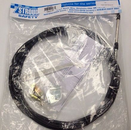 New Stroud chute release cable kit- $50 plus shipping/paypal fees