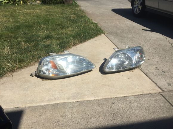 Cleaned up the headlights a decent amount.