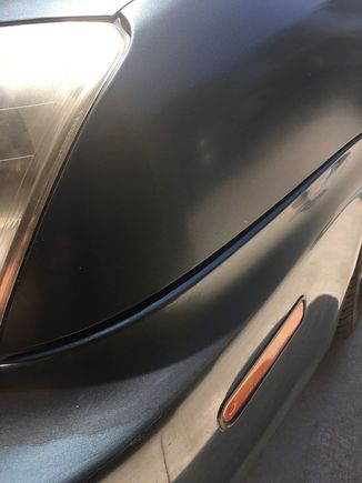 Looks a little dull but most of that is the light and some wax. Ill take better pics later.