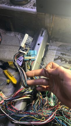 GREY wire that goes to a relay. Does anyone have a diagram?