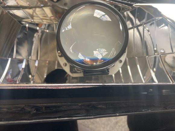 Trying to level the projectors.