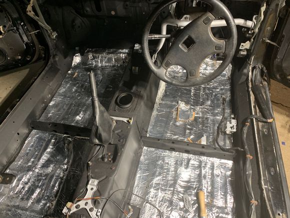 And Insulation beginning to go down/