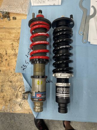 Did a ton of suspension stuff, PCI stuff everywhere and made the jump to redshift coils from my skunk2